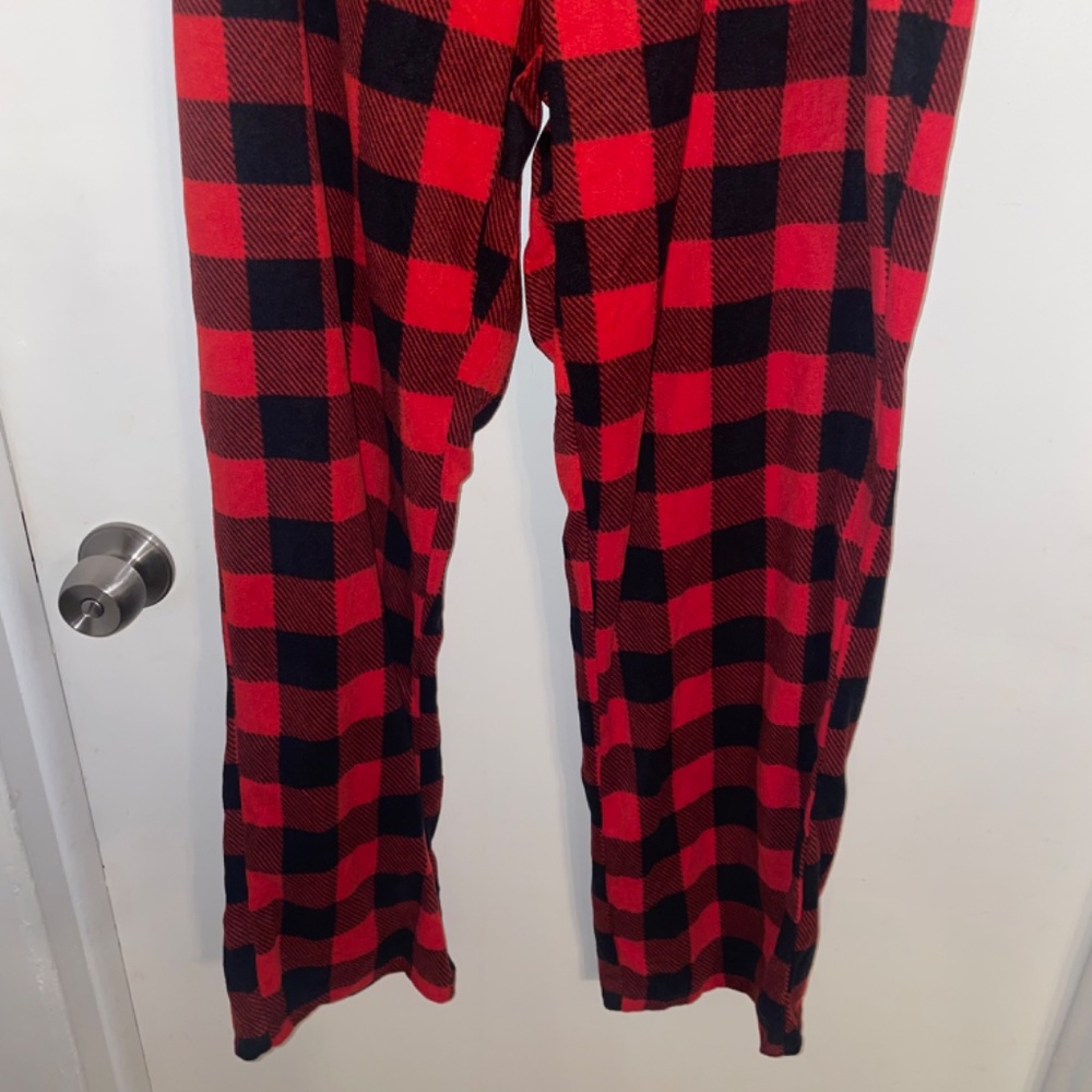 NWOT Women's Buffalo Plaid Fleece Matching Family Pajama Pants Size XXL - Picture 5 of 10